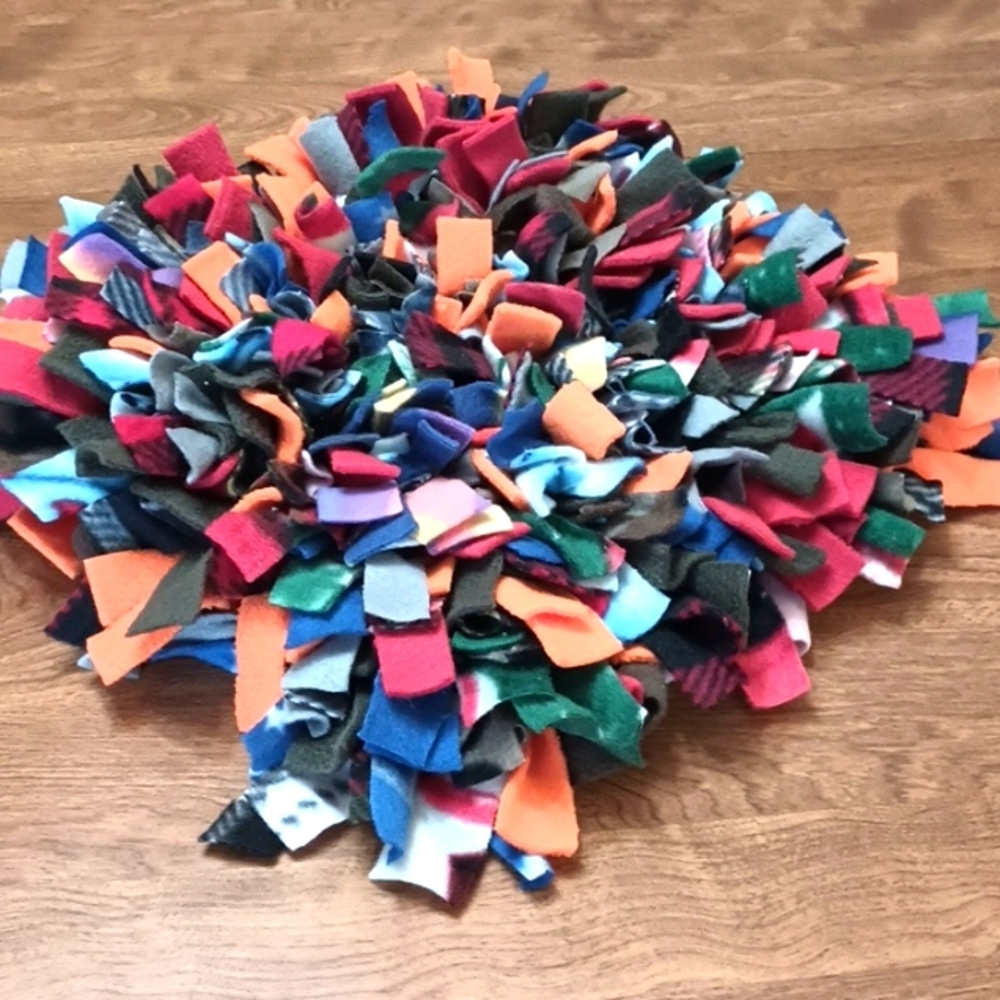 Snuffle Mat Handmade For Pet Treats, Hand Crafted